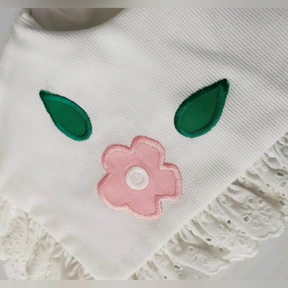 The Children's Hour By Jan Briggs Embroidered Reversible Holiday Dress Collar